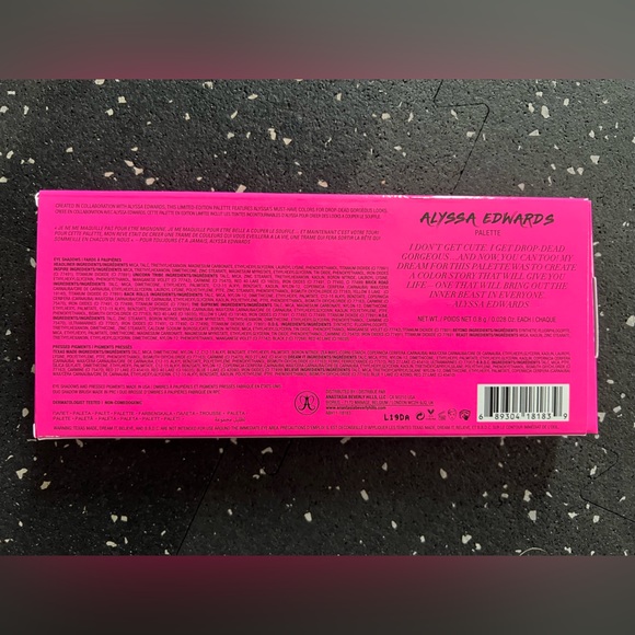 ANASTASIA BEVERLY HILLS | ALYSSA EDWARDS EYESHADOW PALETTE - Picture 8 of 8